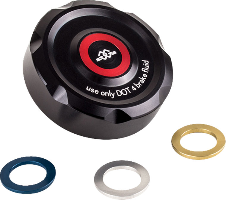 Gilles Tooling - Cover Brake Reservoir Front Blk - BRC-14-B Gilles Tooling - Cover Brake Reservoir Front Blk - BRC-14-B