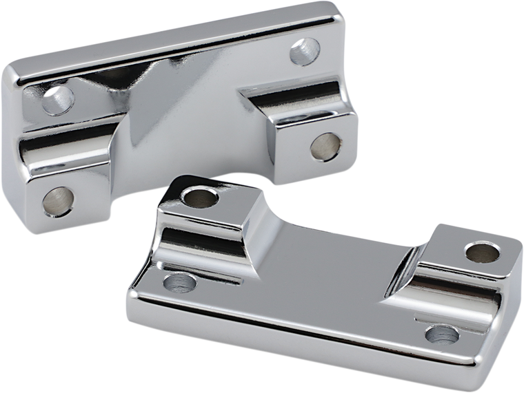 Drag Specialties - Fender-To-Fork Adapters - Chrome - Fender-To-Fork Adapter - 221280