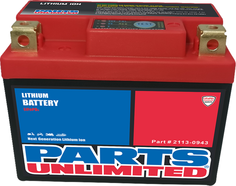 Parts Unlimited - Battery Lfp03-b -