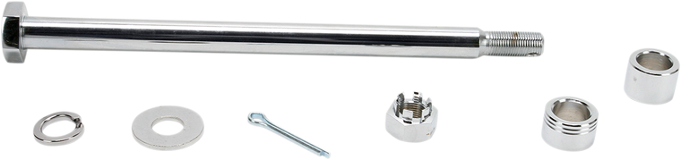 Drag Specialties - Axle Kit - Rear - Chrome - Chrome Axle Kit - 16-0294-BC520