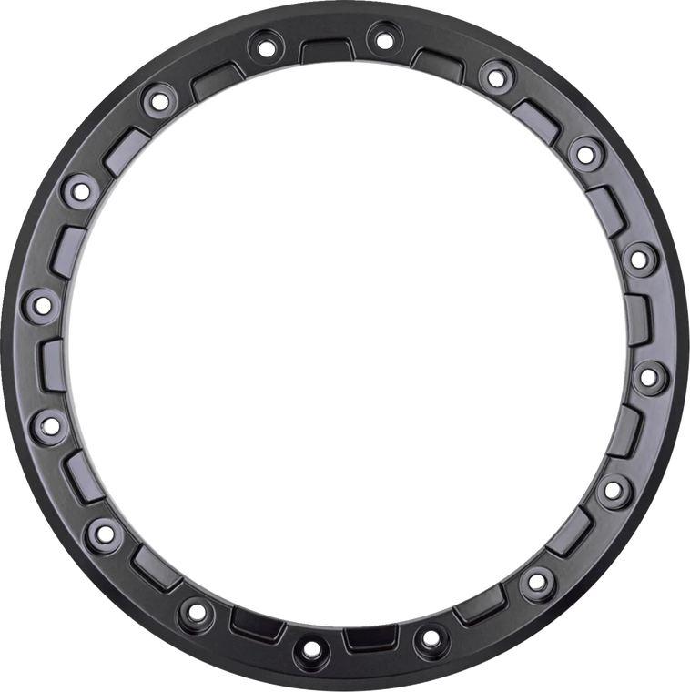 Raceline Wheels - 15" Black Bl Ring 16 Hole Ring For Podium 10mm - RBL-15B-A93-RING-16