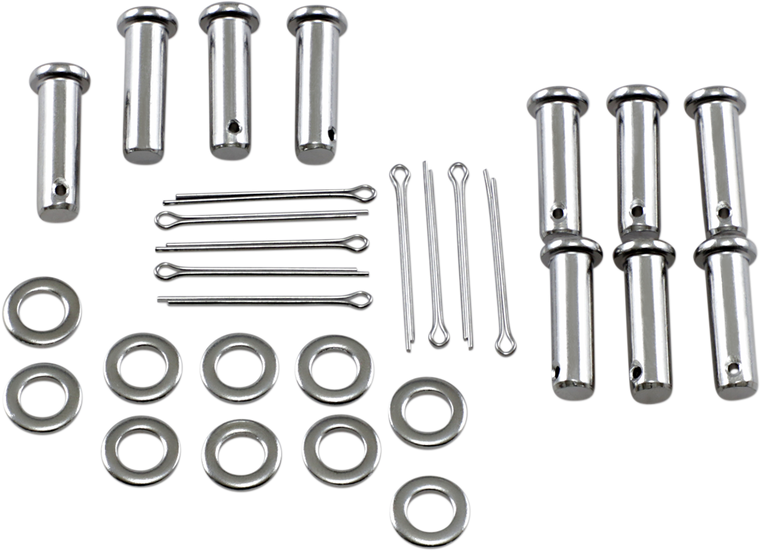 Drag Specialties - Clevis Pin - Washer - Chrome - Clevis Pin Kit - 110054-HC3