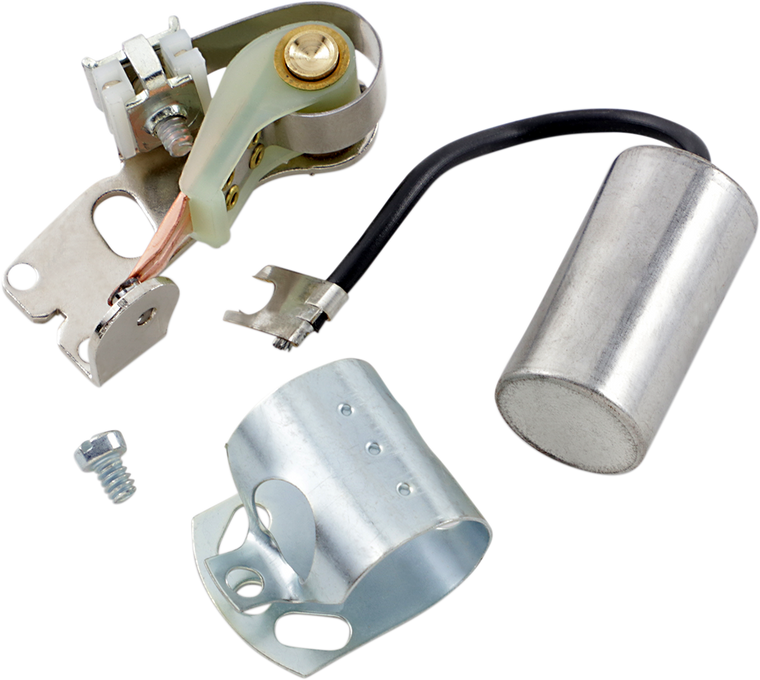Drag Specialties - Tune Up Kit - '70-E'78 Big Twin/XL - Points and Condenser Kit - MC-DRAG013