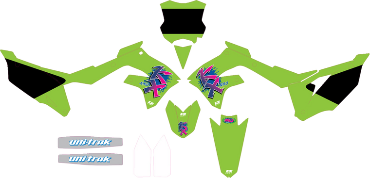 D'cor Visuals - Graphic Kit Kx Retro Kx250 - 20-20-363