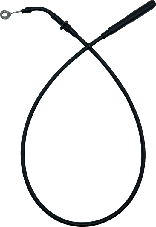 Fat Baggers Inc. - Ez Install Upper Cltch Cbl +2" Fltr Flhx Models 21-23 Black - 118002-B