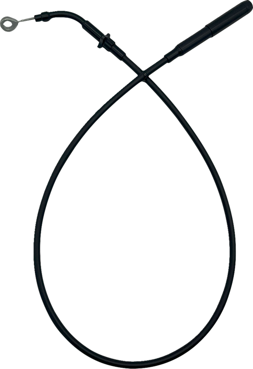 Fat Baggers Inc. - Ez Install Upper Cltch Cbl +10" Fltr Flhx Models 21-23 Blk - 118010-B