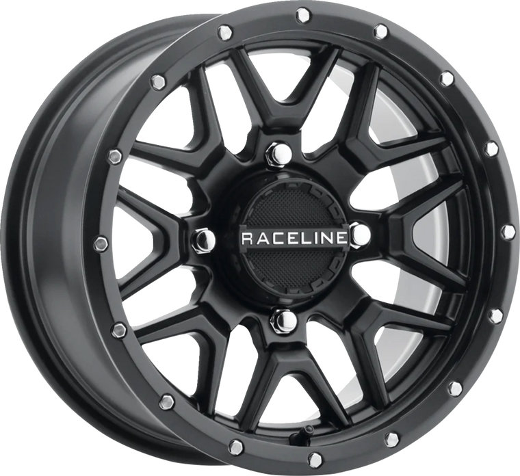 Raceline Wheels - Wheel Krank Blk 14x7 4x137 +10mm - A94B-47037+10