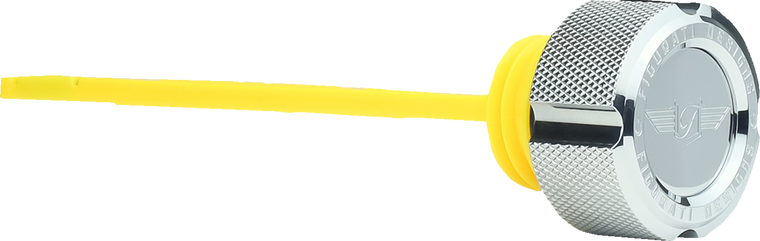 Figurati Designs - Dipstick Oil Magnetic M8 2017-2024 Knurled Polished - FD01-MAGDSM8-KN-SS