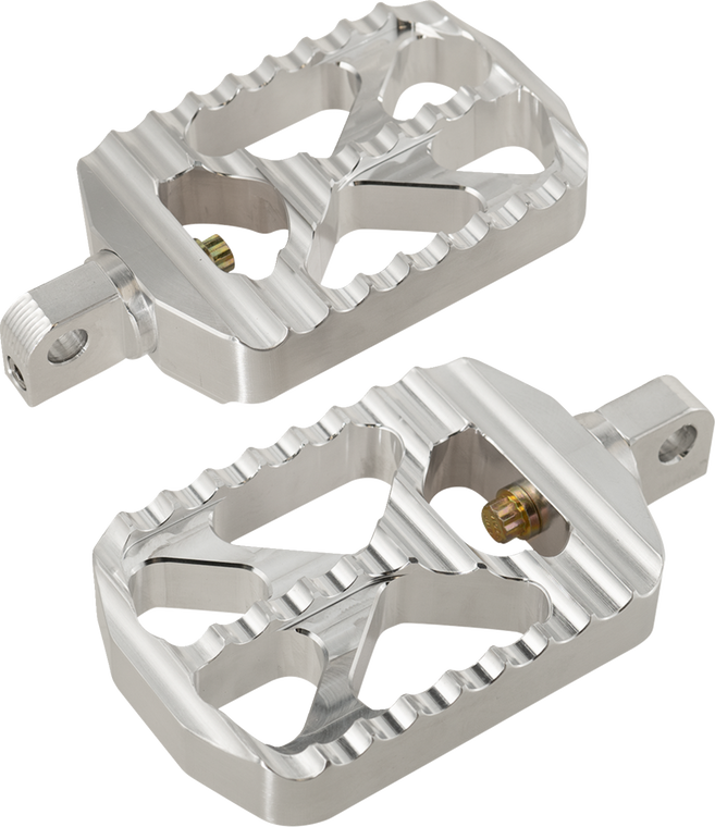 Joker Machine - Footpegs Bear Claw Silver - 08-646-1 Joker Machine - Footpegs Bear Claw Silver - 08-646-1