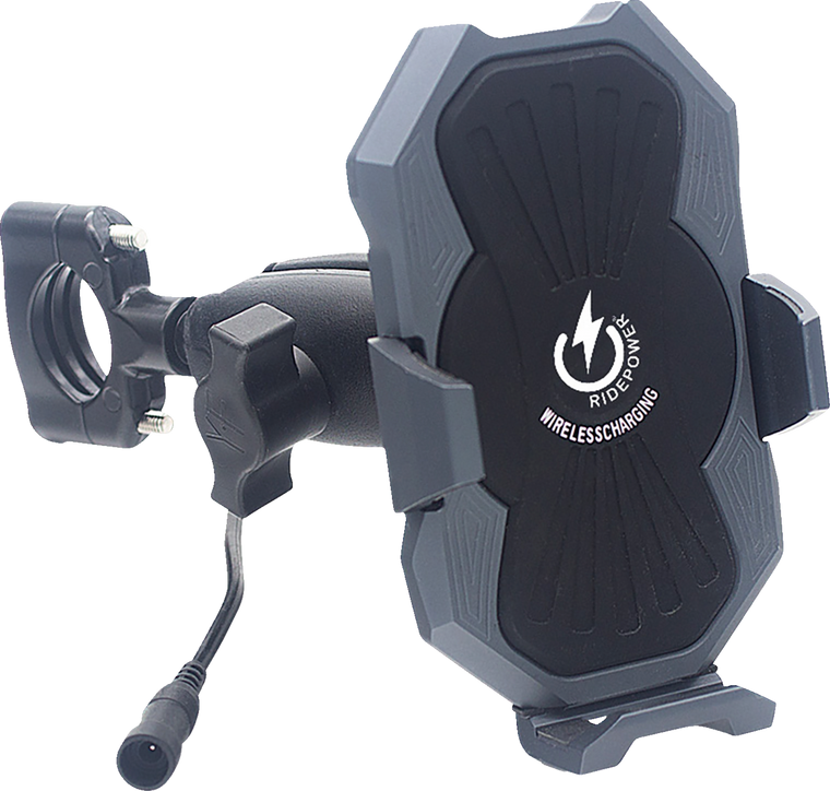 Ridepower - Holder Phone With Inductive Charging - RPMETALINDMOUNT