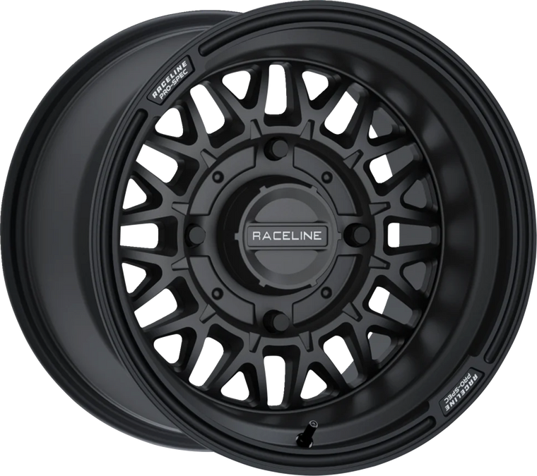 Raceline Wheels - Wheel Omega Blk 15x7 4x156 +10 - A13B-57056+10