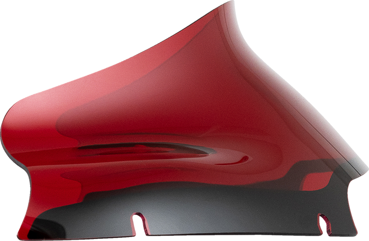 Klock Werks - Windshield Flare Fltr 6" Sport Red - KWW-01-0663