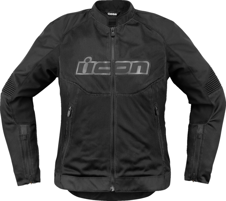 Icon - Jacket Wm Overlord3 Mesh Bk Xl -