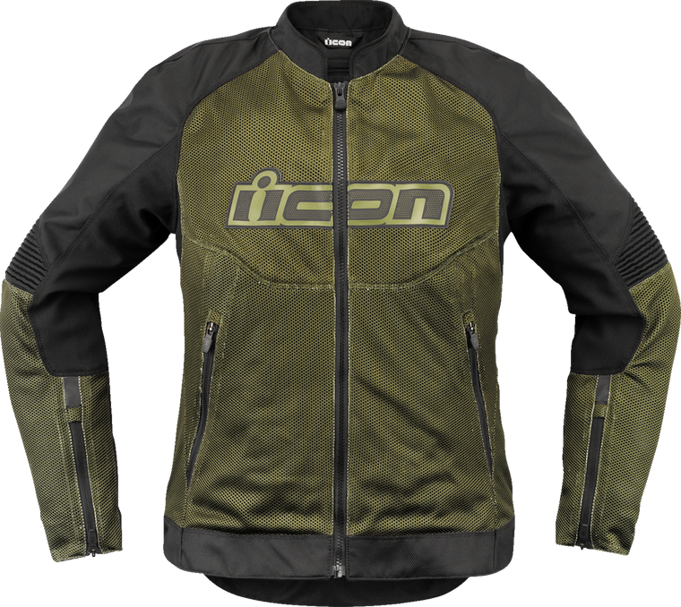 Icon - Jacket Wm Overlord3 Mesh Gn Xl -