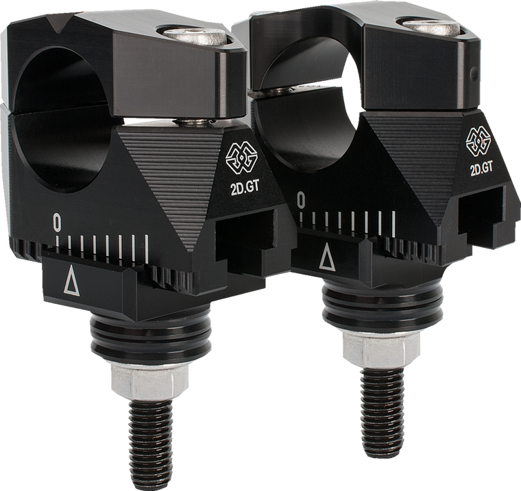 Gilles Tooling - Riser 2dgt Adj +20.5 Ducati Sf Blk - 2DGT-14 Gilles Tooling - Riser 2dgt Adj +20.5 Ducati Sf Blk - 2DGT-14