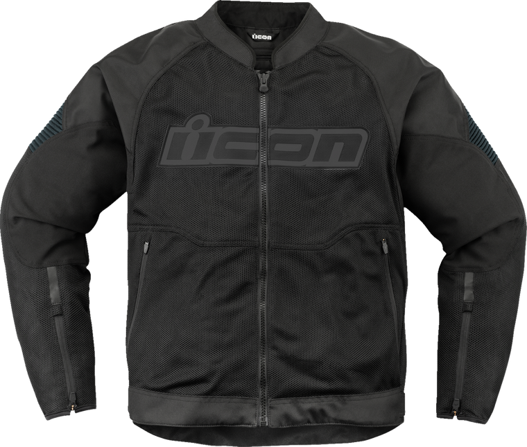 Icon - Jacket Overlord3 Mesh Bk 2x -