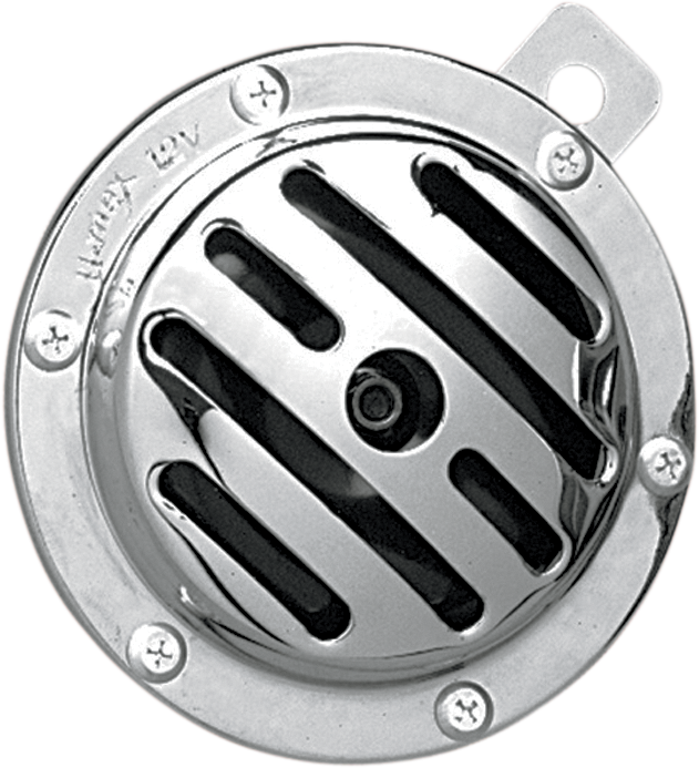 Drag Specialties - Slotted Horn 12V - 113 db - Chrome Horn - 75595