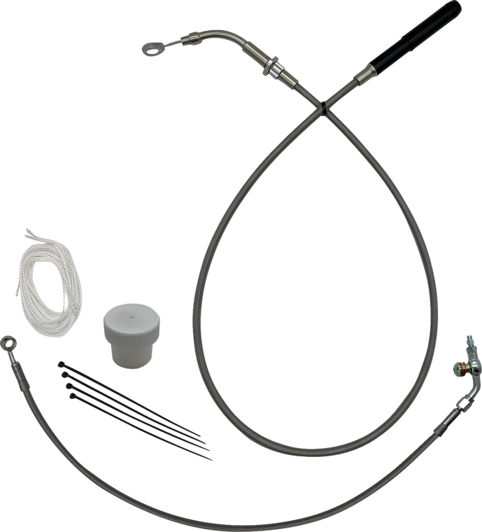 Fat Baggers Inc. - Ez Install Kt  H-bar Plus 4" Fltr Models 21-23 Braid - 119914