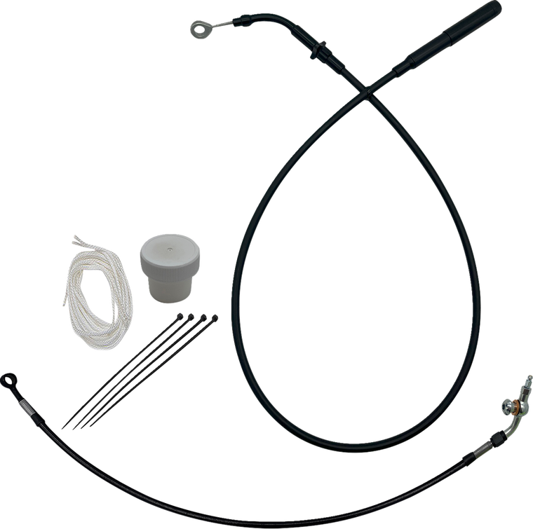 Fat Baggers Inc. - Ez Install Kt  H-bar Plus 4" Fltr Models 21-23 Blk - 119914-B