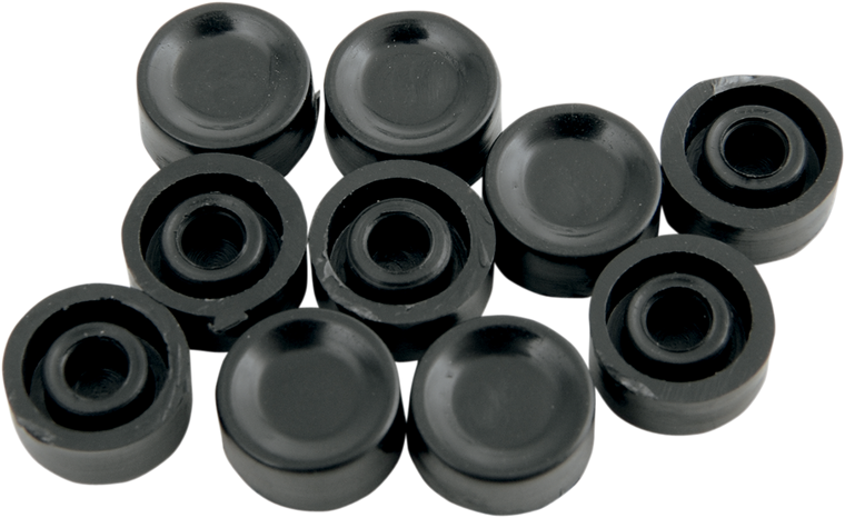 Drag Specialties - Button Cap - Horn/Start - Short - Black - Handlebar Switch Button Caps - 26-0193-BC101