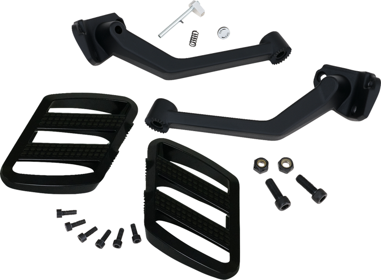 Show Chrome - Combat Passenger Boards Can-am Ryker Black - 41-428BK Show Chrome - Combat Passenger Boards Can-am Ryker Black - 41-428BK