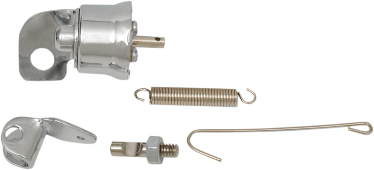 Drag Specialties - Chrome Brake Light Switch FL 72004-39 - Stoplight Switch for FL, FX, and XL, Knuckle/Flat - 70261