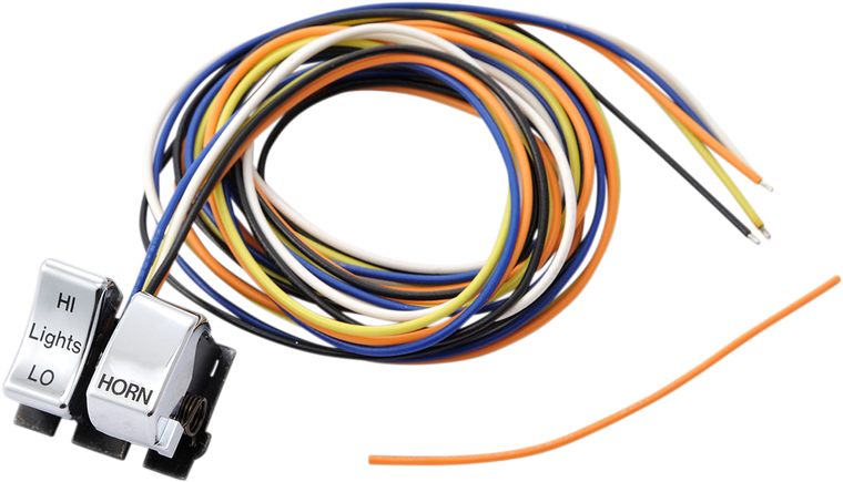 Drag Specialties - Switch Kit - Dimmer/Horn - Chrome - Handlebar Switch - 71597-92CPL-HC4