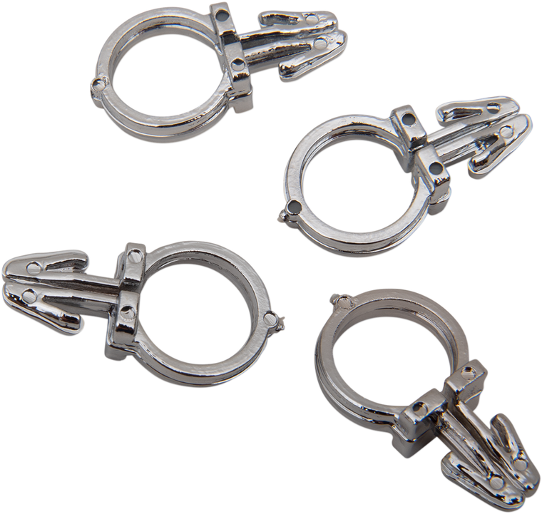 Drag Specialties - Handlebar Wiring Kit - 1/2" - 4PK - Handlebar Wiring Clips - 31-0002-4-HC3