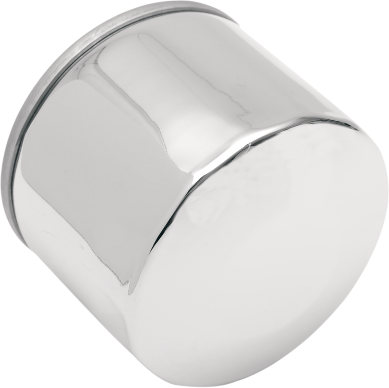 Drag Specialties - Magnetic Ring Oil Filter - Chrome - 2-1/4" - Magnetic Ring Oil Filter - 140004HP-BX29