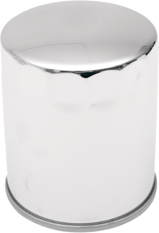 Drag Specialties - Magnetic Ring Oil Filter - Chrome - 3-1/4" - Magnetic Ring Oil Filter - 140003HP-BX18