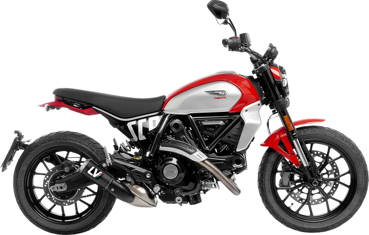 Leovince - Muffler Lv-10 Carbon Ducati Scrambler 800 - 15266C