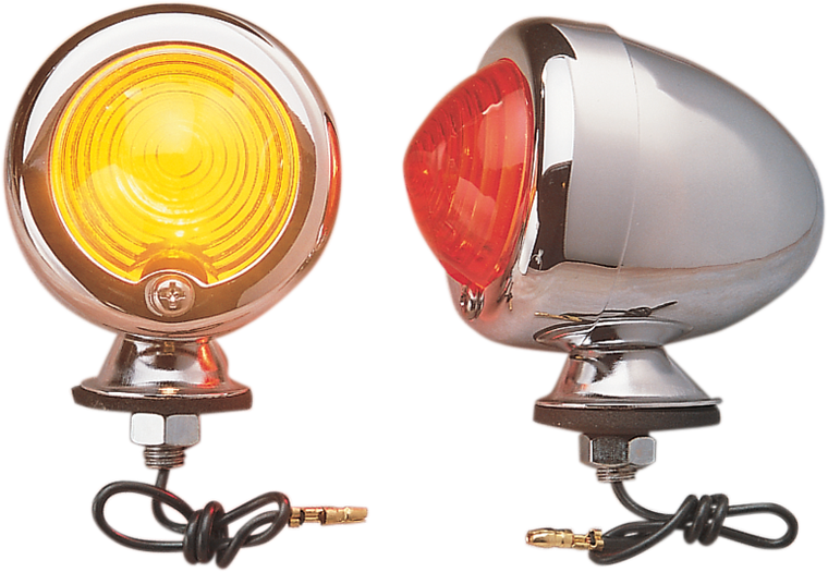 Drag Specialties - Replacement Red Lens for Bullet Light - Bullet Marker Lights  Lens - 165074-HC3
