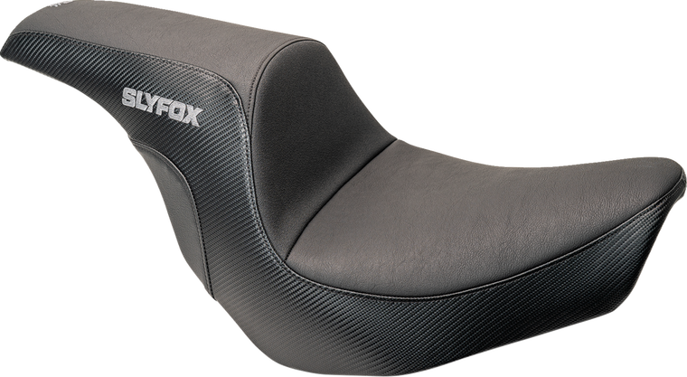 Slyfox - Seat Predator S/f B Logo Bk Smth Vnyl W/slpstp Fxlr/fl18-24 - 0802-1590