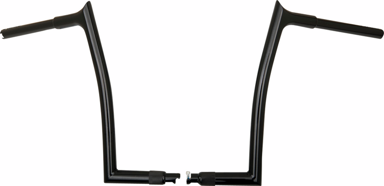 Fat Baggers Inc. - H-bar Pntd Top Blk 1.25" 14" Fltrx,se - 948014-B