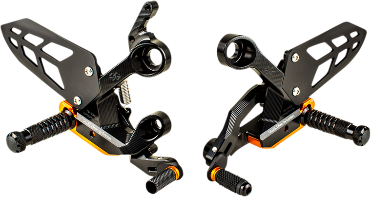 Gilles Tooling - Rearsets Vcr38gt Ktm Blk - VCR38GT2-KT04 Gilles Tooling - Rearsets Vcr38gt Ktm Blk - VCR38GT2-KT04