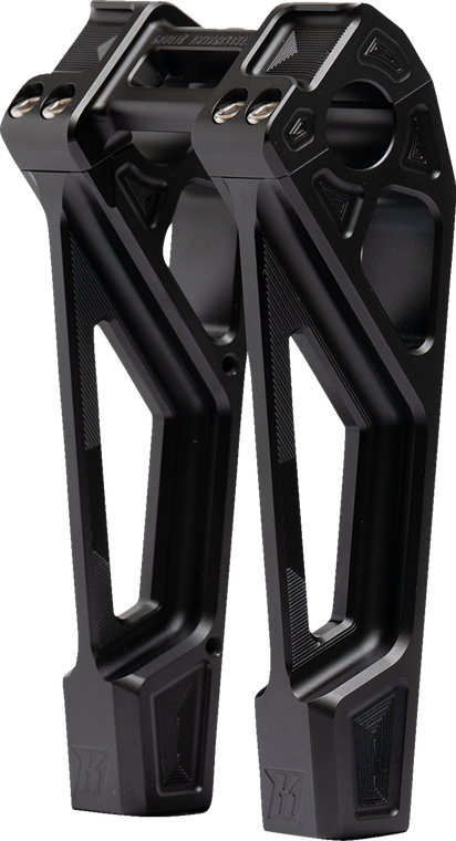 Kodlin Usa - Riser & Clamp Fastback 8" Black - K55128