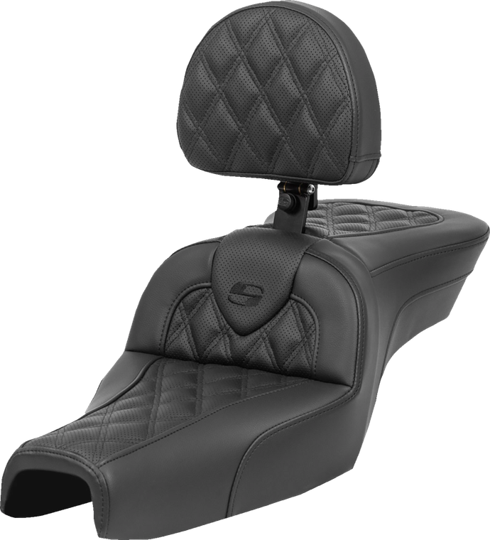 Saddlemen - Seat Roadsofa Ls W/ Backrest - 807-03-182BR