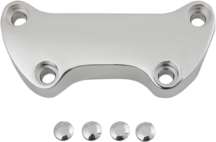 Drag Specialties - Handlebar Clamp - Smooth - Handlebar Clamp - 03-0107NU-BC213