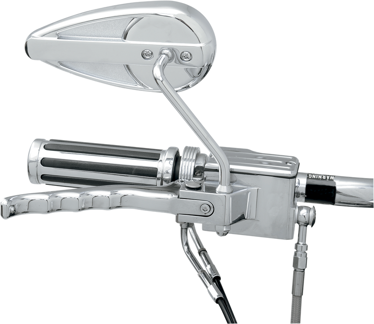 Drag Specialties - Teardrop Mirror - Right - Teardrop Mirror - KA-90S/R-BC335