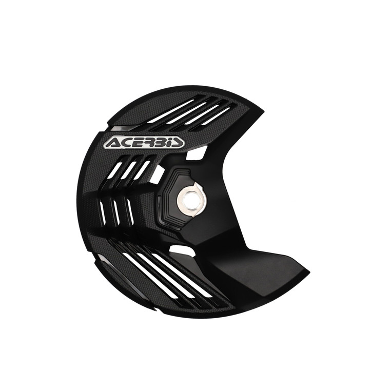 Acerbis - Linear Front Disc Cover Hon/kaw/sher/yam Blk - 2985050001