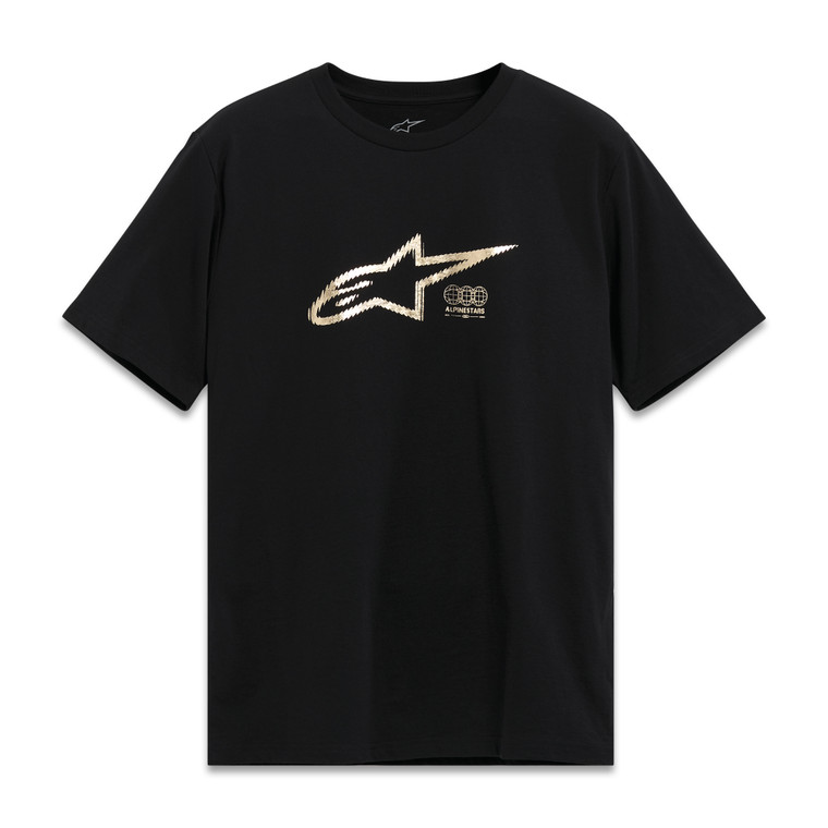 Alpinestars - Golden Csf Ss Tee Black Lg - 1244-72220-10-L