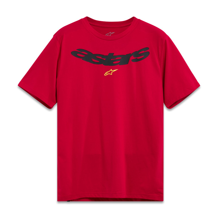 Alpinestars - Elliptic Csf Ss Tee Red Lg - 1244-72230-30-L