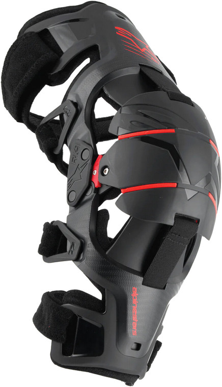 Alpinestars - Rk-1 Plasma Knee Brace Black/red Lg/xl - 6501725-13-LXL