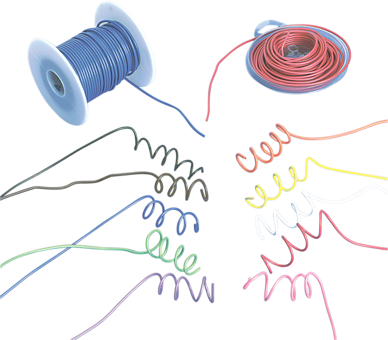 Drag Specialties - 16-Gauge Primary Wire - Purple - 35FT - 16-Gauge Primary Wire - DRAG-CW16P