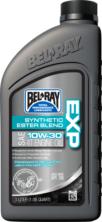 Bel-ray - Exp Synthetic Ester Blend 4t Engine Oil 10w-30 1l - 300894150160