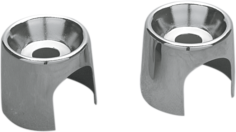 Drag Specialties - Upper Shock Bolt/Stud Cover - Chrome - '70-'86 FX/FL - Shock Bolt/Stud Covers - 243026-BC2