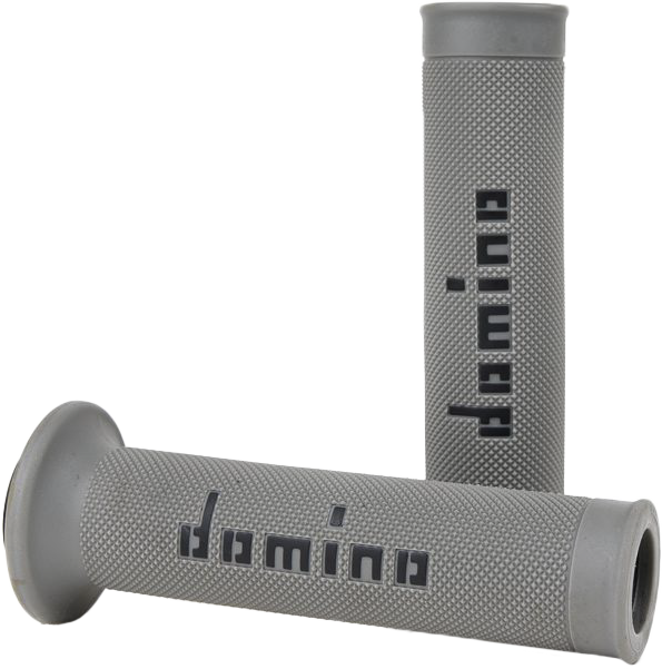 Domino Racing - Motogp Grips Grey/black Pair - A01041C4052B7-0