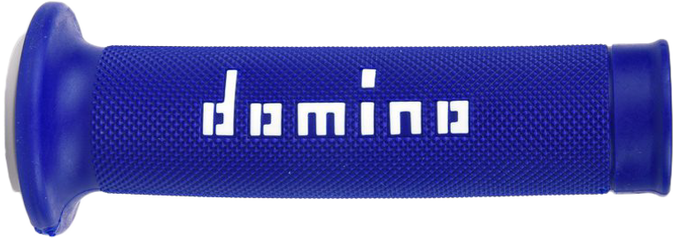 Domino Racing - Motogp Grips Blue/white Pair - A01041C4648B7-0 Domino Racing - Motogp Grips Blue/white Pair - A01041C4648B7-0
