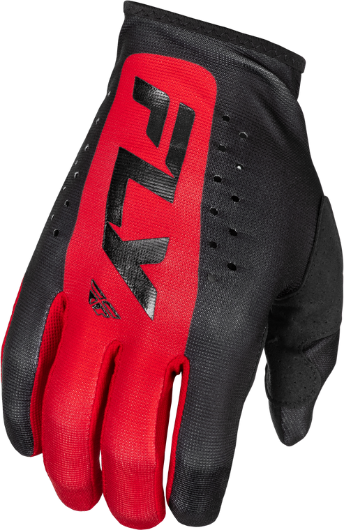 Fly Racing - Lite Gloves Black/red 3x - 378-7113X