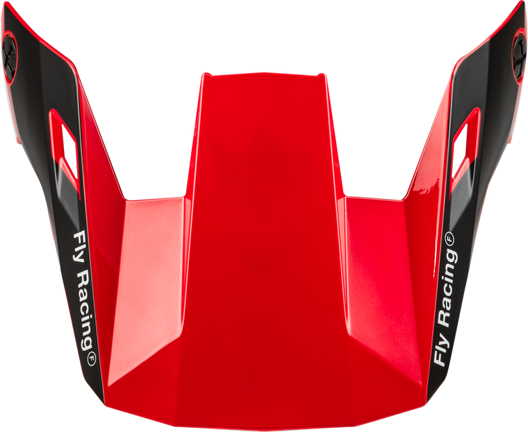 Fly Racing - Rayce Helmet Visor Red/black/white Xl-2x - 73-91140
